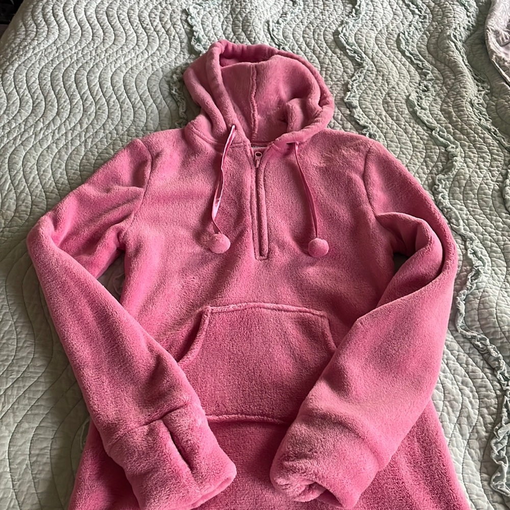 EUC Women’s Hoodie-Footie XS “dress” pajamas